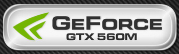 GeForce GTX 560M and GT 520MX